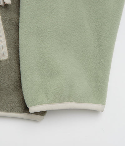Columbia Sequoia Grove Full Zip Fleece in Safari and Stone Green