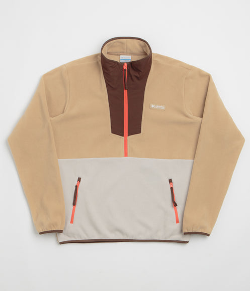 Columbia Sequoia Grove Half Zip Fleece - Canoe / Dark Stone / Tobacco