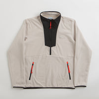 Columbia Sequoia Grove Half Zip Fleece in Dark Stone and Black / Spicy Pulls thumbnail