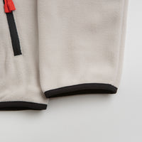 Columbia Sequoia Grove Half Zip Fleece in Dark Stone and Black / Spicy Pulls thumbnail