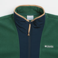 Columbia Sequoia Grove Half Zip Fleece - Rain Forest / Collegiate Navy thumbnail