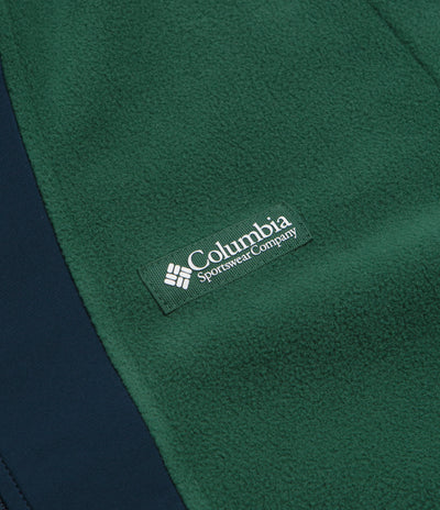 Columbia Sequoia Grove Half Zip Fleece - Rain Forest / Collegiate Navy