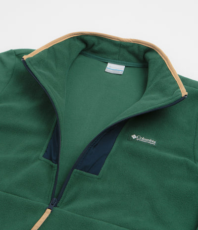 Columbia Sequoia Grove Half Zip Fleece - Rain Forest / Collegiate Navy