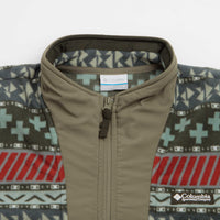 Columbia Sequoia Grove II Printed Full Zip Fleece - Greenscape / Wizard Island thumbnail