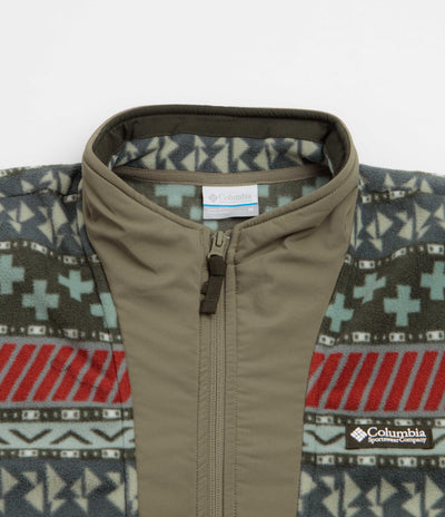 Columbia Sequoia Grove II Printed Full Zip Fleece - Greenscape / Wizard Island