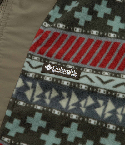 Columbia Sequoia Grove II Printed Full Zip Fleece - Greenscape / Wizard Island