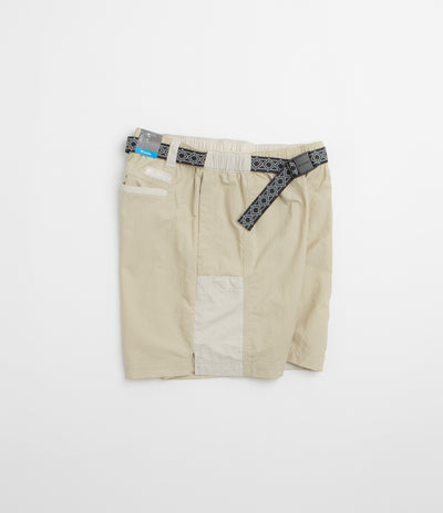 Columbia Sequoia Grove Woven 7" Shorts in Ancient Fossil and Dark Stone