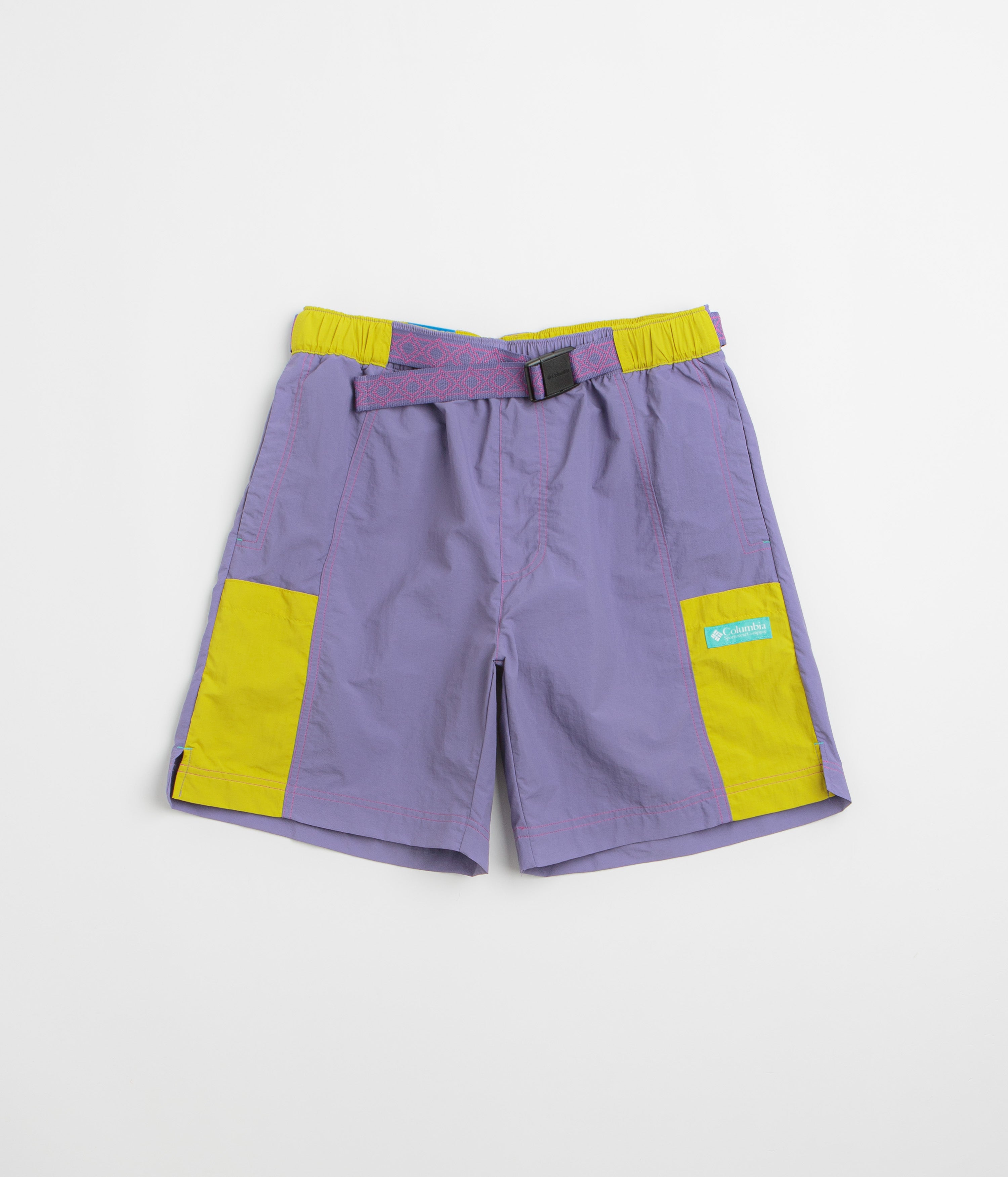 Columbia Sequoia Grove Woven 7" Shorts - Stormwatch / Antique Moss