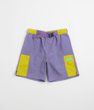 Columbia Sequoia Grove Woven 7" Shorts in Stormwatch and Antique Moss