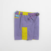 Columbia Sequoia Grove Woven 7" Shorts in Stormwatch and Antique Moss thumbnail