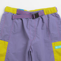 Columbia Sequoia Grove Woven 7" Shorts in Stormwatch and Antique Moss thumbnail