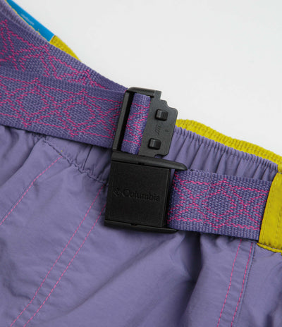 Columbia Sequoia Grove Woven 7" Shorts in Stormwatch and Antique Moss