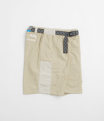 Columbia Sequoia Grove Woven 9" Shorts in Ancient Fossil and Dark Stone