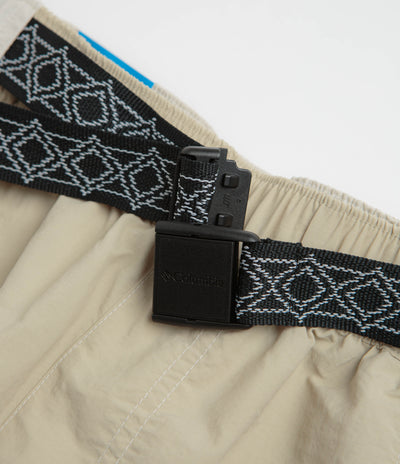Columbia Sequoia Grove Woven 9" Shorts in Ancient Fossil and Dark Stone