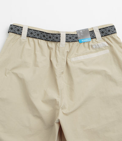 Columbia Sequoia Grove Woven 9" Shorts in Ancient Fossil and Dark Stone