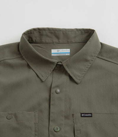 Columbia Silver Ridge Utility Lite Short Sleeve Shirt in Stone Green