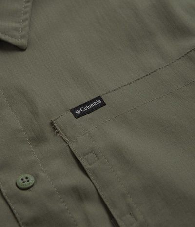Columbia Silver Ridge Utility Lite Short Sleeve Shirt in Stone Green