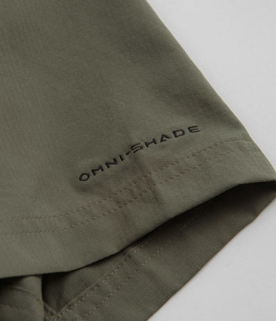 Columbia Silver Ridge Utility Lite Short Sleeve Shirt in Stone Green