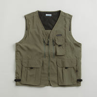 Columbia Silver Ridge Utility Vest in Stone Green thumbnail