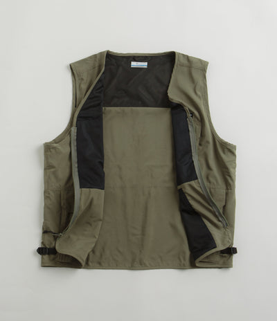 Columbia Silver Ridge Utility Vest in Stone Green