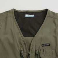 Columbia Silver Ridge Utility Vest in Stone Green thumbnail