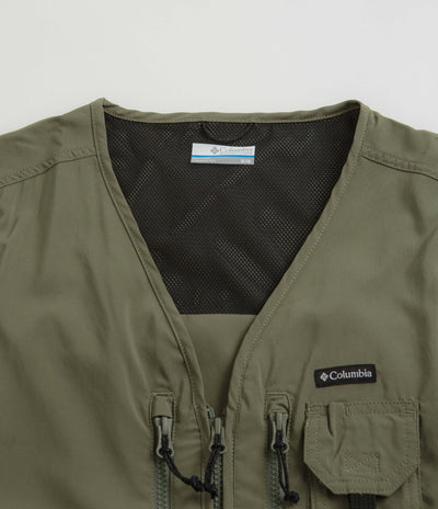 Columbia Silver Ridge Utility Vest in Stone Green