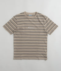 Columbia Somer Slope Striped T-Shirt in Ancient Fossil