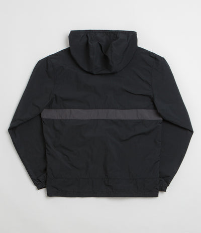 Columbia Spire Valley Hooded Windbreaker Jacket - Black / Shark