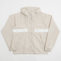 Columbia Spire Valley Hooded Windbreaker Jacket - Dark Stone / White thumbnail