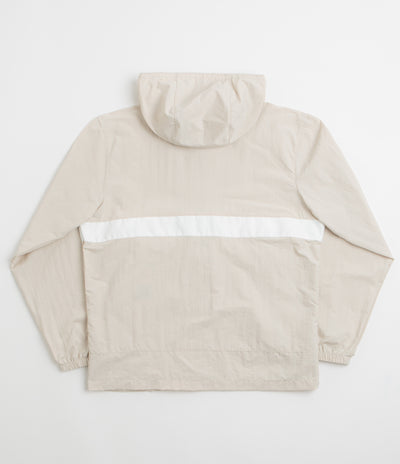 Columbia Spire Valley Hooded Windbreaker Jacket - Dark Stone / White