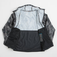 Columbia Challenger II Printed Windbreaker Jacket in Black Treebark and Black thumbnail