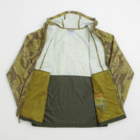 Columbia Challenger II Printed Windbreaker Jacket - Mossy Green Treebark / Greenscape thumbnail