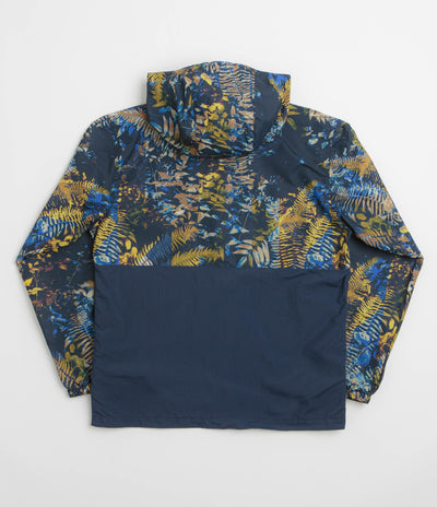 Columbia Challenger II Printed Windbreaker Jacket - Mountain Blue Geofern / Collegiate Navy