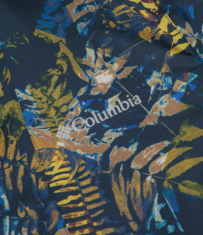 Columbia Challenger II Printed Windbreaker Jacket - Mountain Blue Geofern / Collegiate Navy
