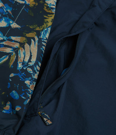 Columbia Challenger II Printed Windbreaker Jacket - Mountain Blue Geofern / Collegiate Navy