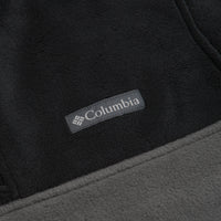 Columbia Steens Mountain 1/2 Zip Fleece - Black / Grill thumbnail