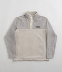 Columbia Steens Mountain Half Snap Fleece in Dark Stone and Flint Grey / Chalk