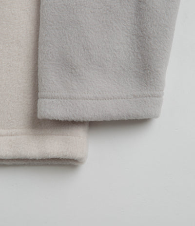 Columbia Steens Mountain Half Snap Fleece in Dark Stone and Flint Grey / Chalk