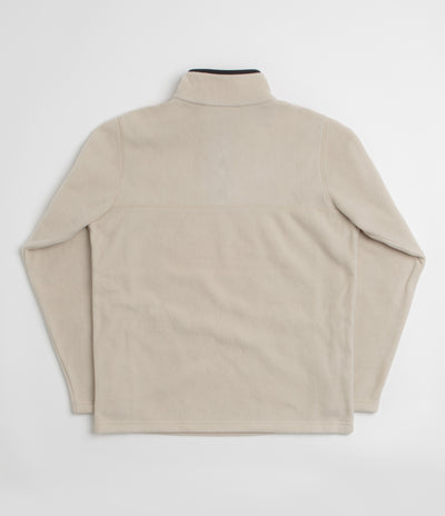 Columbia Steens Mountain II Half Snap Fleece in Ancient Fossil and Black