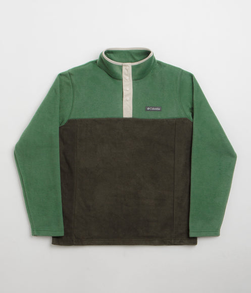 Columbia Steens Mountain II Half Snap Fleece - Greenscape / Rain Forest