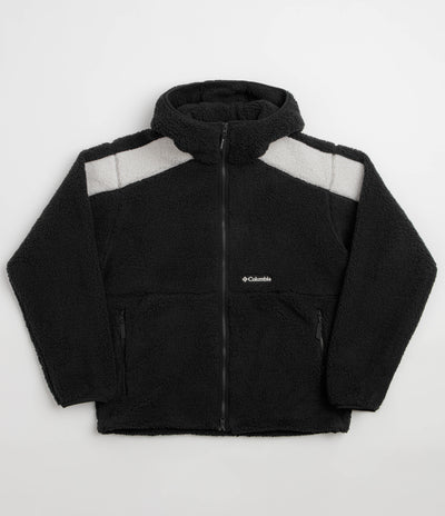 Columbia Street Tech CSC MTN Full Zip Fleece Hoodie - Black / Moonstone