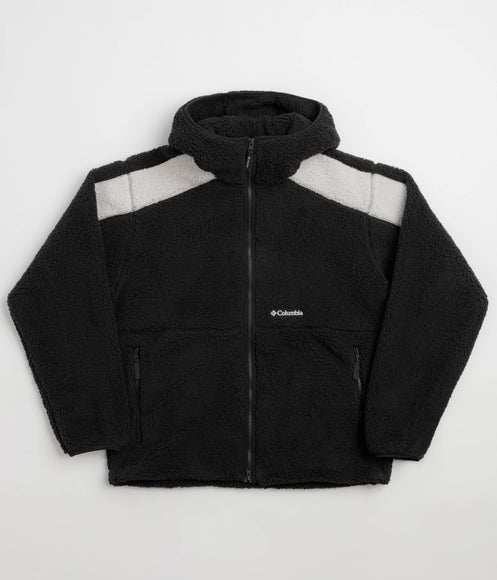 Columbia Street Tech CSC MTN Full Zip Fleece Hoodie - Black / Moonstone