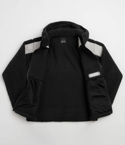 Columbia Street Tech CSC MTN Full Zip Fleece Hoodie - Black / Moonstone
