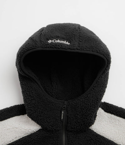 Columbia Street Tech CSC MTN Full Zip Fleece Hoodie - Black / Moonstone
