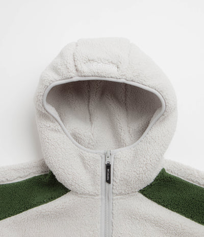 Columbia Street Tech CSC MTN Full Zip Fleece Hoodie - Moonstone / Woodland