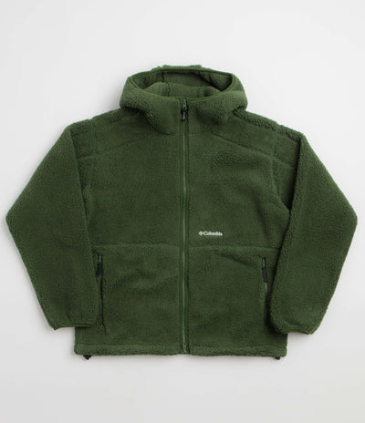 Columbia Street Tech CSC MTN Full Zip Fleece Hoodie - Woodland