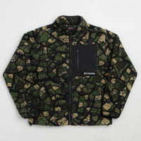 Columbia Street Tech CSC MTN Printed Full Zip Fleece - Woodland Broken Rock Camo thumbnail