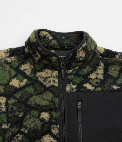 Columbia Street Tech CSC MTN Printed Full Zip Fleece - Woodland Broken Rock Camo
