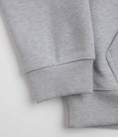 Columbia Street Tech Heavyweight Hoodie - Grey Heather / Snowy Peaks