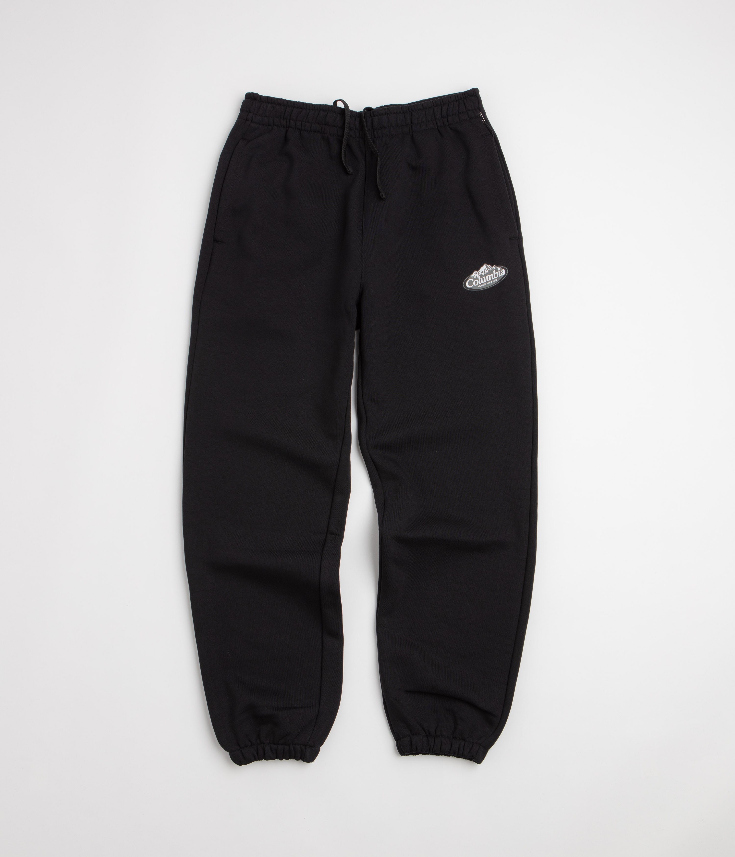 Columbia Street Tech Heavyweight Joggers - Black / Snowy Peaks